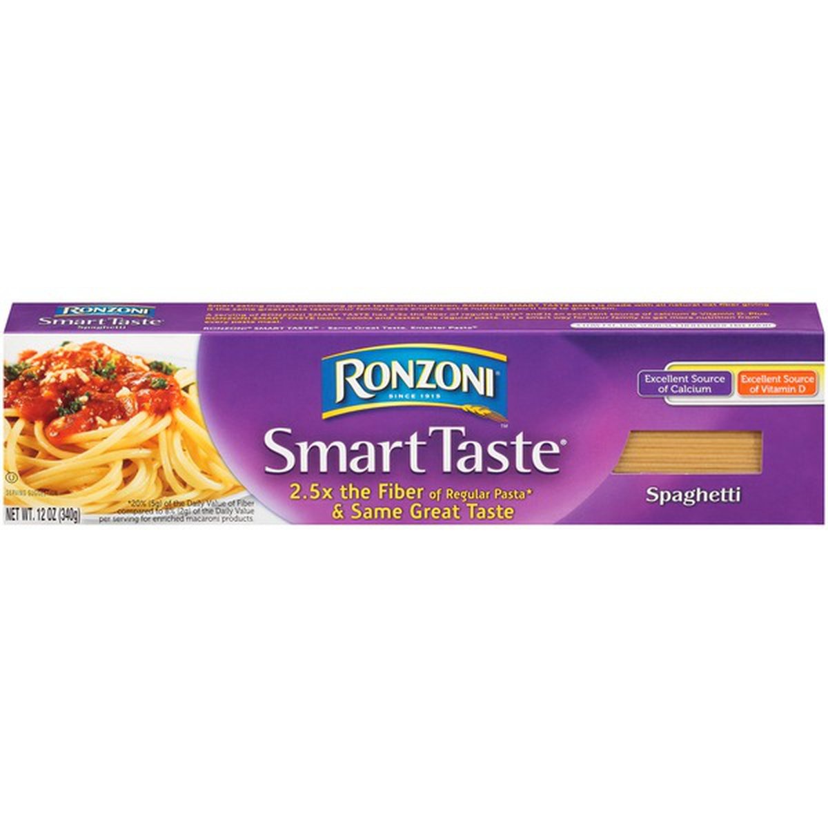 slide 1 of 1, Ronzoni Smart Taste Spaghetti Pasta, 340 gram