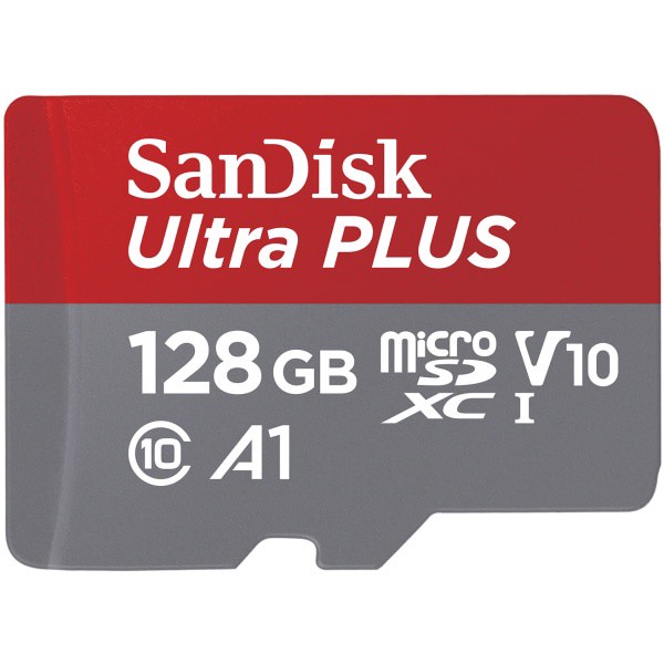 slide 3 of 4, SanDisk Ultra Plus Microsd Uhs-I Card, 128Gb, 1 ct