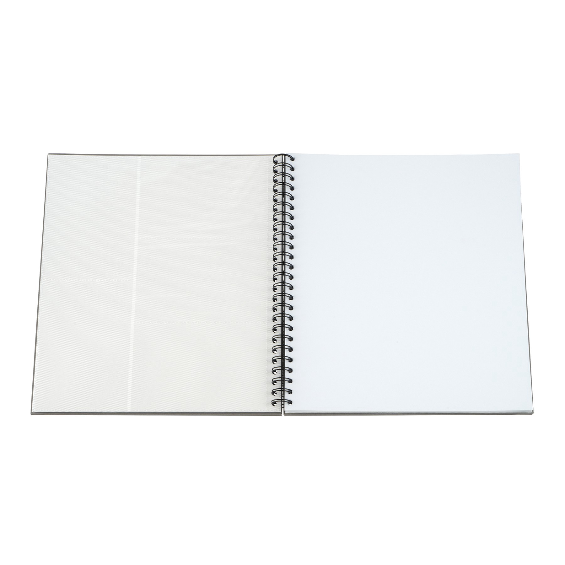 slide 2 of 2, 13" X 11.25" Gray Spiral Bound Scrapbook Album By Recollections, 13 in x 11.25 in