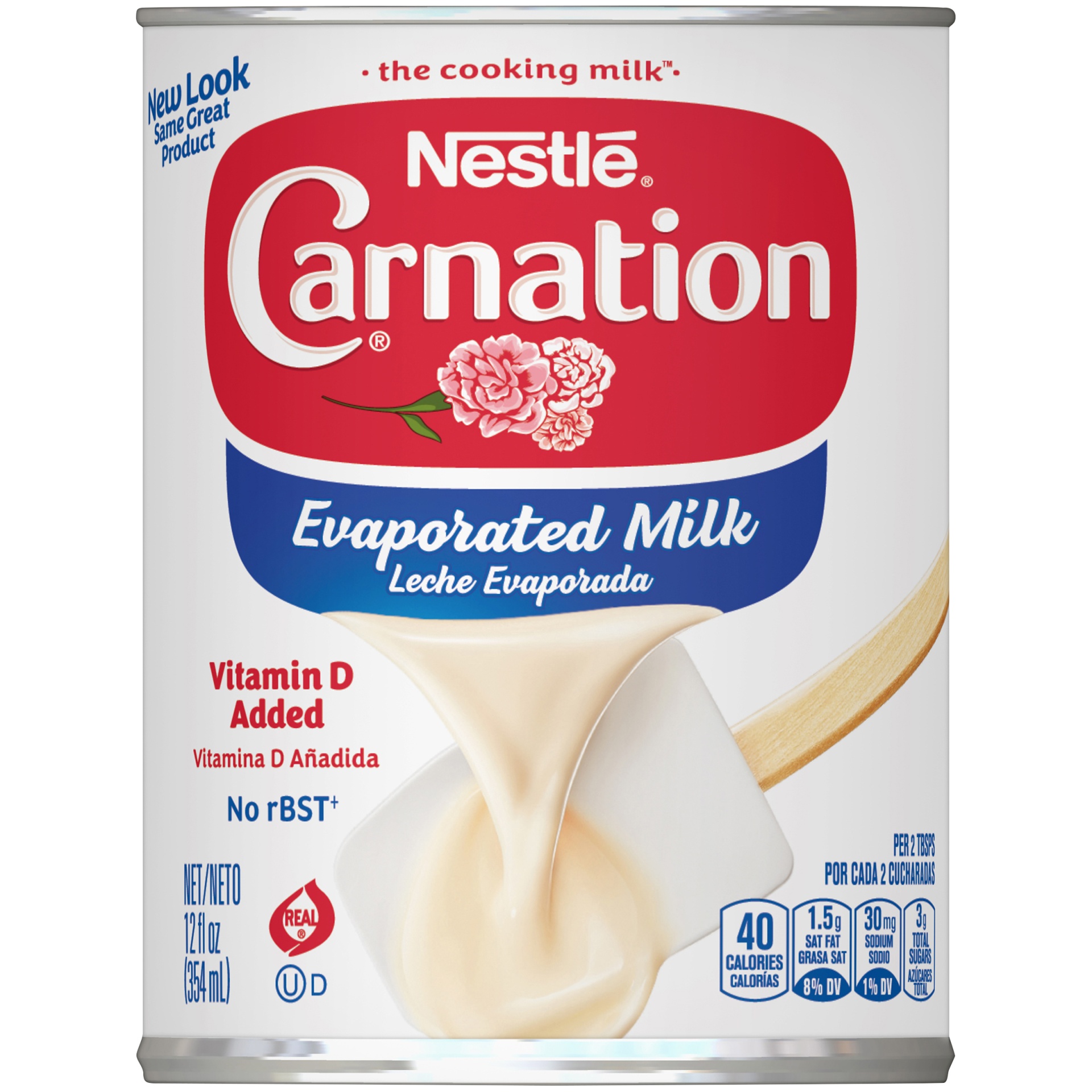 slide 1 of 7, Nestle Carnation Evaporated Milk, Vitamin D Added, 12 oz