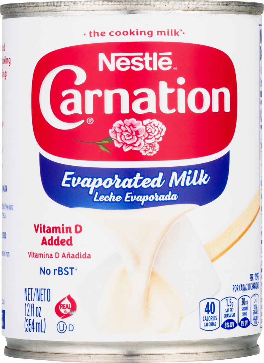 slide 9 of 11, Nestle Carnation Evaporated Milk, Vitamin D Added, 12 oz