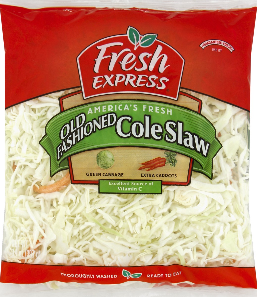 slide 3 of 5, Fresh Express Old Fashioned Cole Slaw, 14 oz