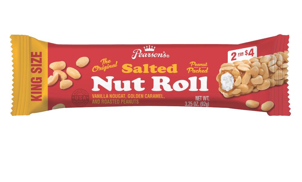 slide 1 of 1, Pearsons Salted Nut Roll, 1 ct