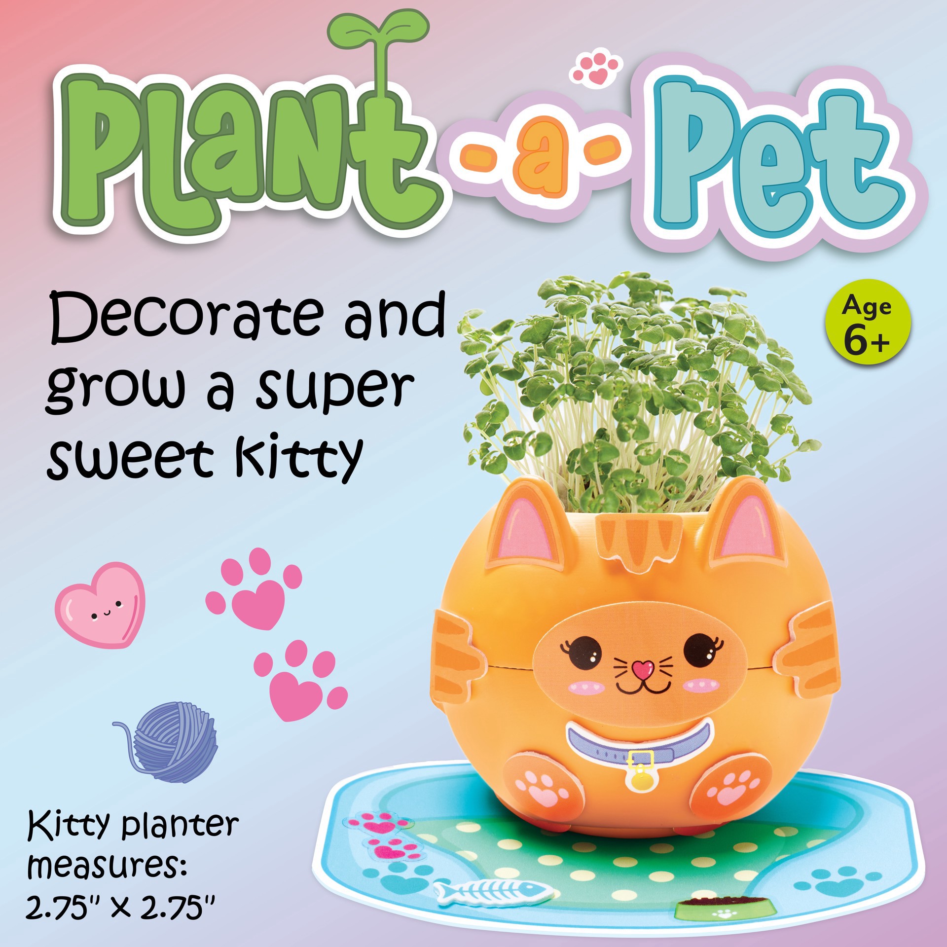 slide 5 of 13, Faber-Castell Creativity For Kids Plant-A-Pet Kitty Kit, 2.75 in x 2.75 in
