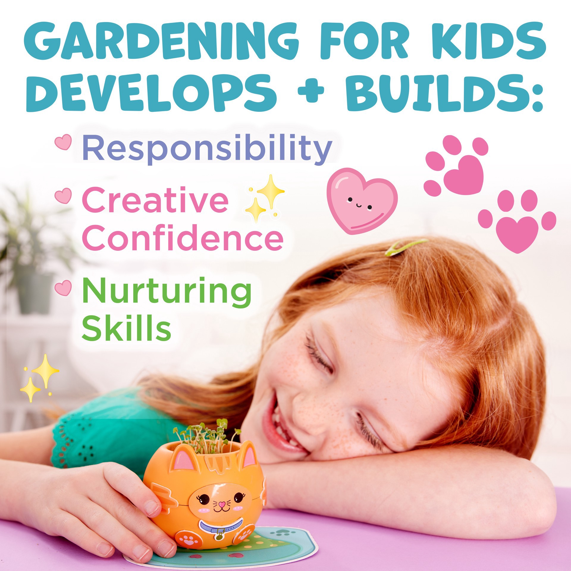 slide 9 of 13, Faber-Castell Creativity For Kids Plant-A-Pet Kitty Kit, 2.75 in x 2.75 in
