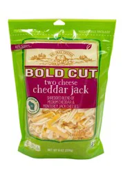 Roundy's Roundys Bold Cut Two Cheese Cheddar Jack Shredded Cheese - 8 oz