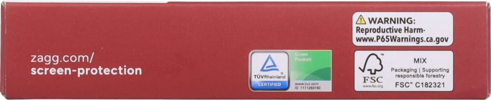 slide 3 of 3, Zagg™IS-Glass Elite E-Apple-Jim SMPro-CFS-FG, 1 ct