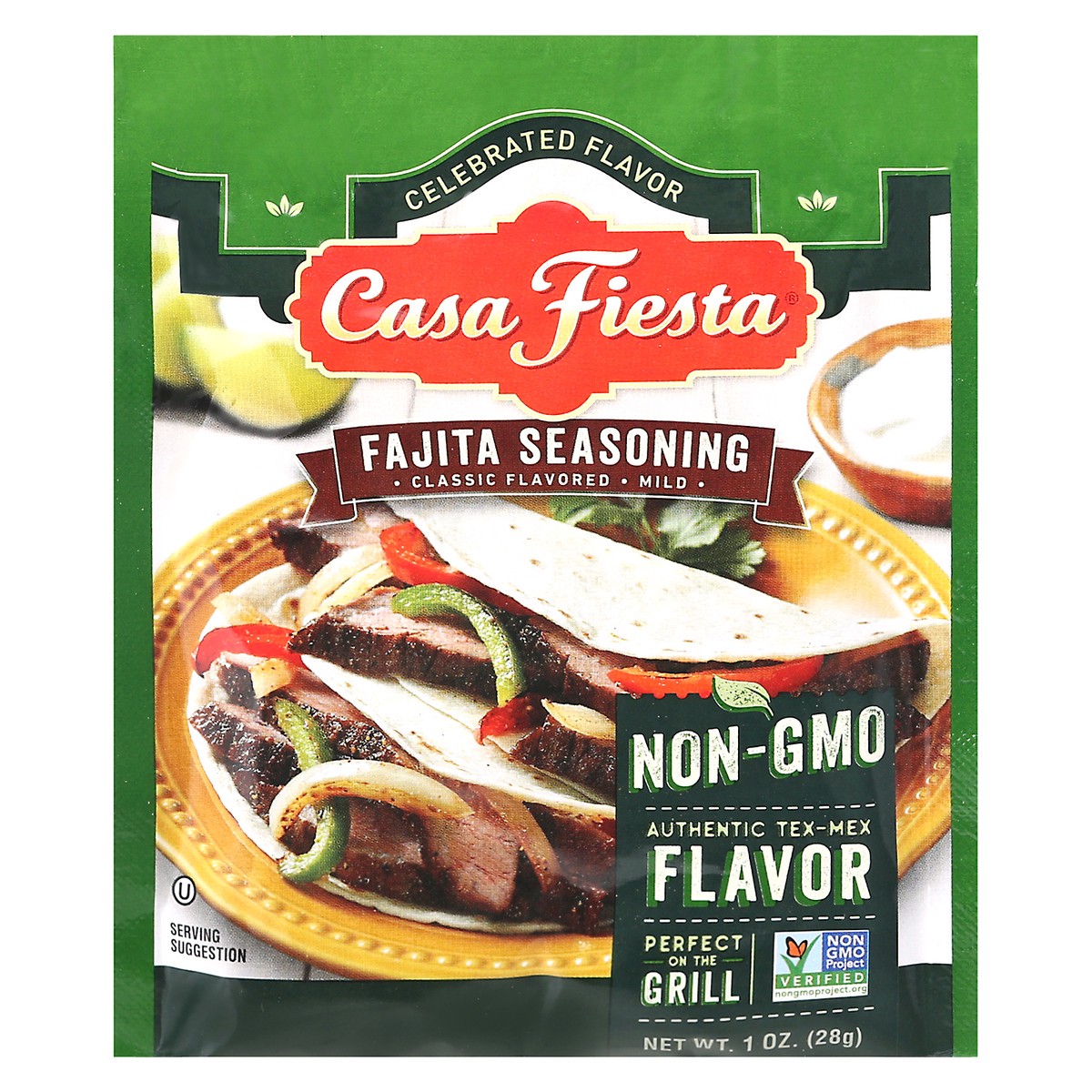 slide 11 of 14, Casa Fiesta Fajita Seasoning, 1 oz