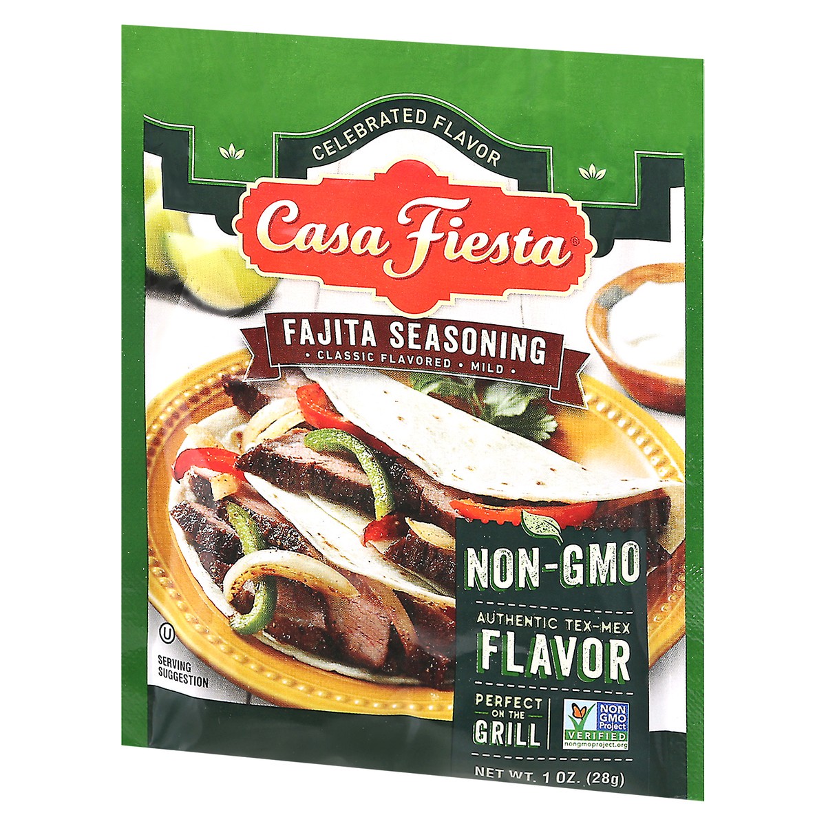 slide 10 of 14, Casa Fiesta Fajita Seasoning, 1 oz