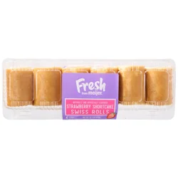Fresh From Meijer Strawberry Shortcake Swiss Rolls
