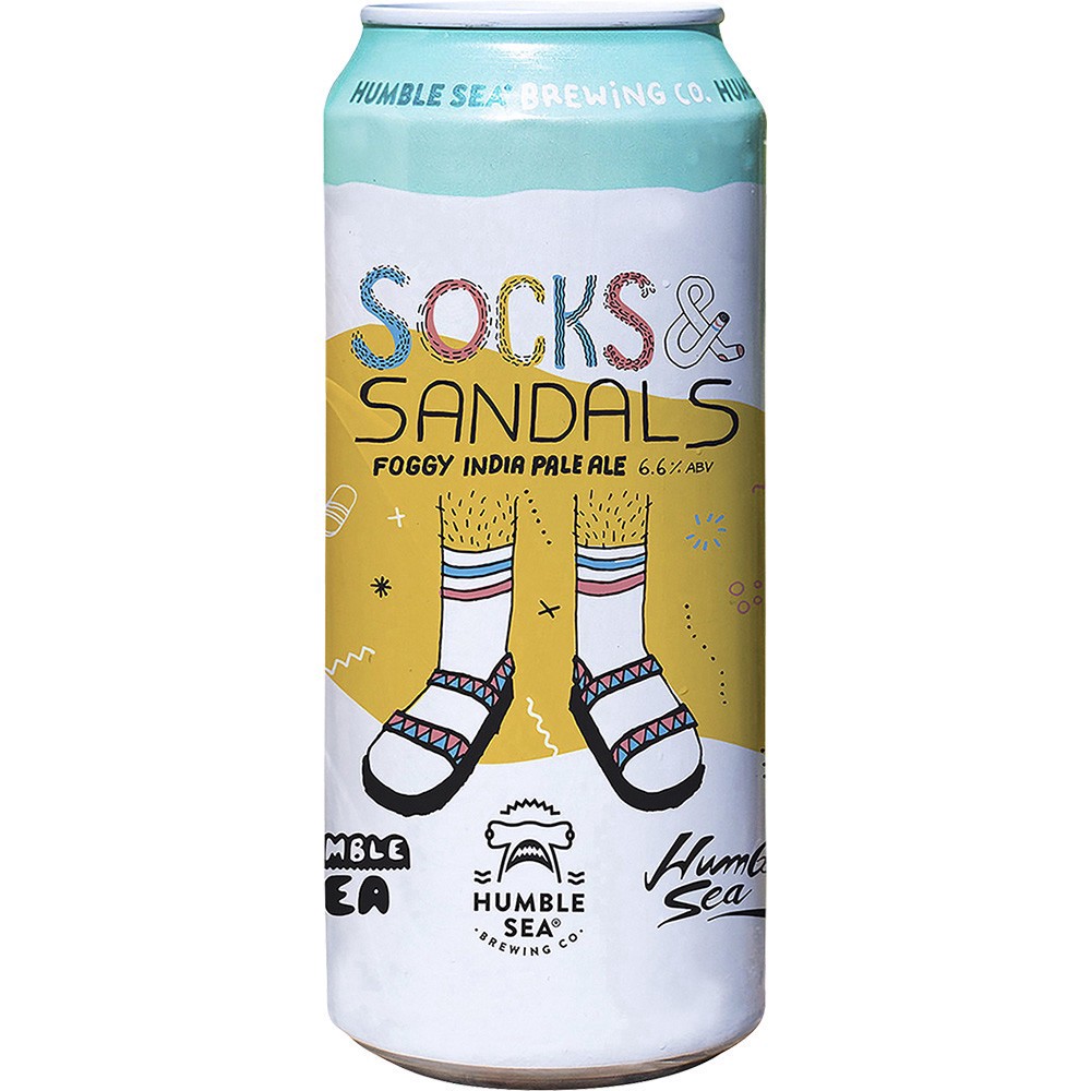 slide 1 of 1, Humble Sea Socks & Sandals, 4 ct; 16 oz