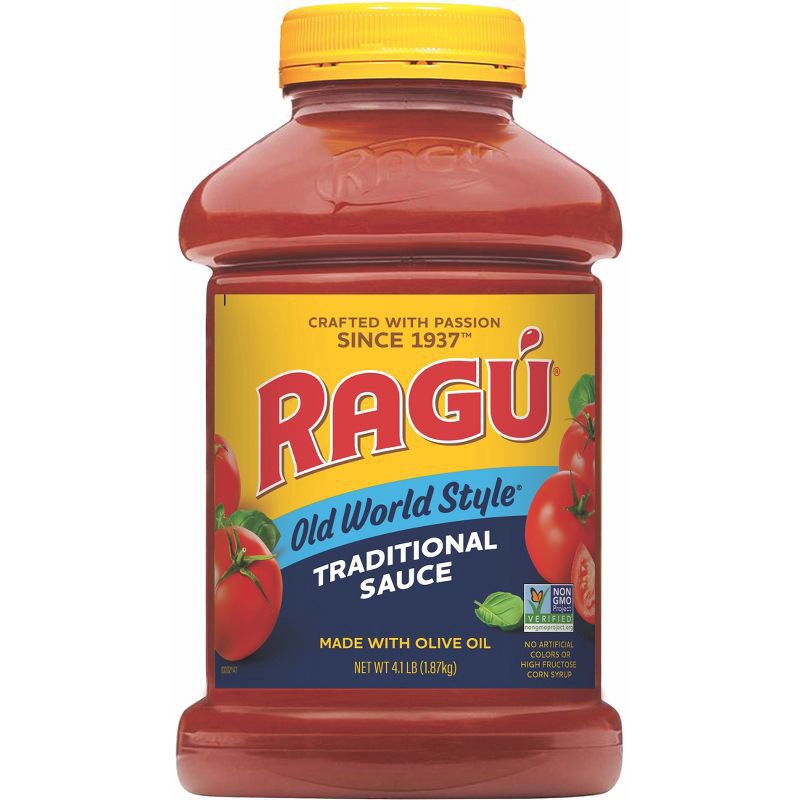 slide 1 of 6, Ragu Old World Style Traditional Sauce 4.1 lb, 4.1 lb