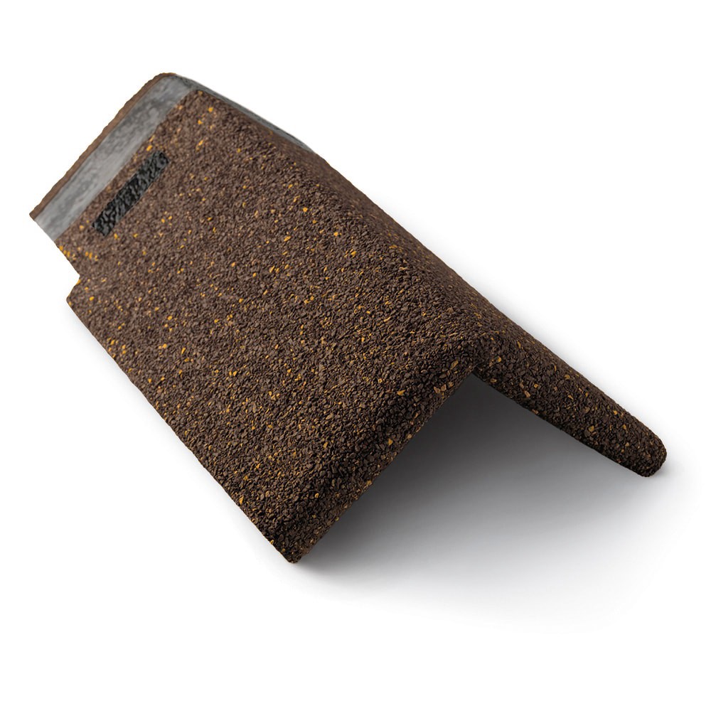 slide 3 of 6, Owens Corning DecoRidge Brownwood Hip Ridge Roof Shingles ( 20-lin ft per Bundle ), 1 ct