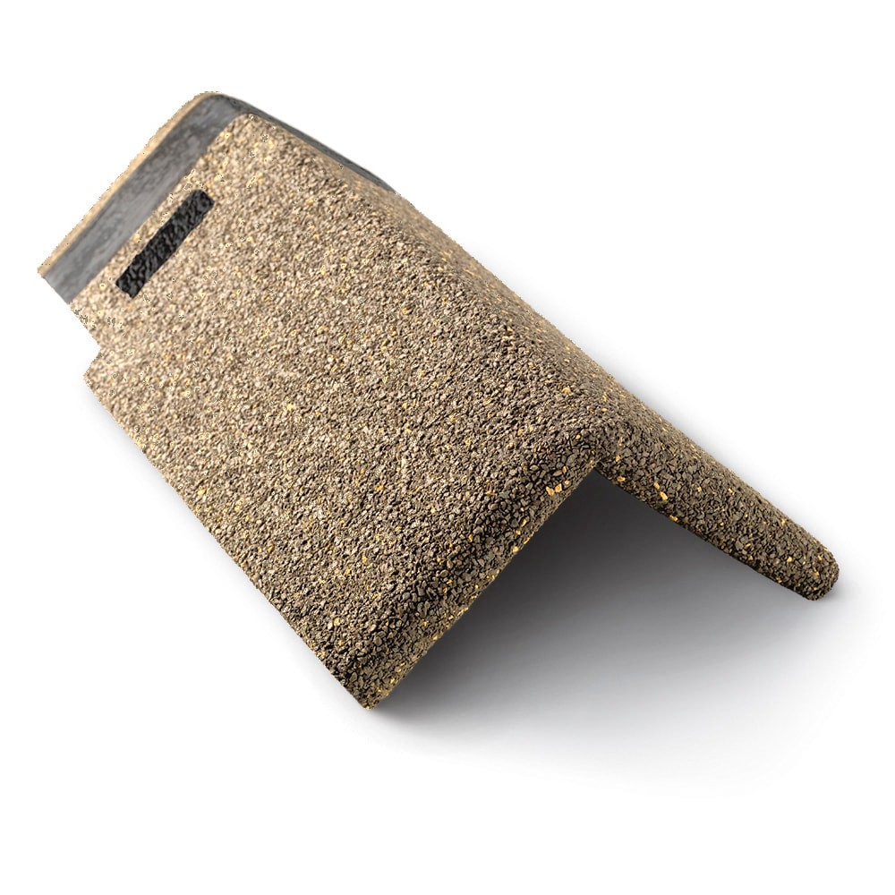 slide 3 of 6, Owens Corning DecoRidge 8In. Amber Hip Ridge Roof Shingles ( 20-lin ft per Bundle ), 1 ct