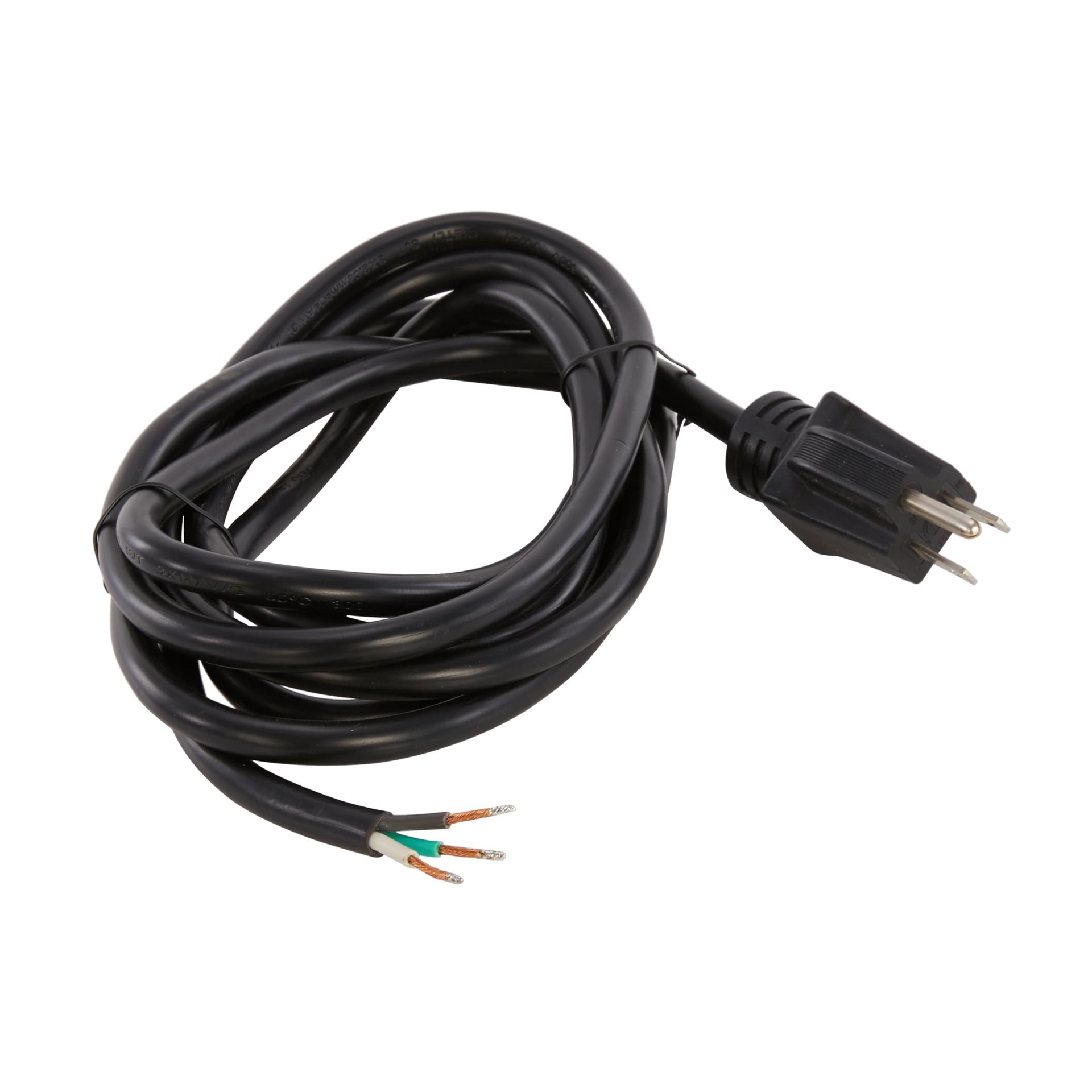 slide 6 of 6, Utilitech 10-ft 14 / 3 Medium Duty 3 Prong Black Indoor Extension Power Cord, 1 ct