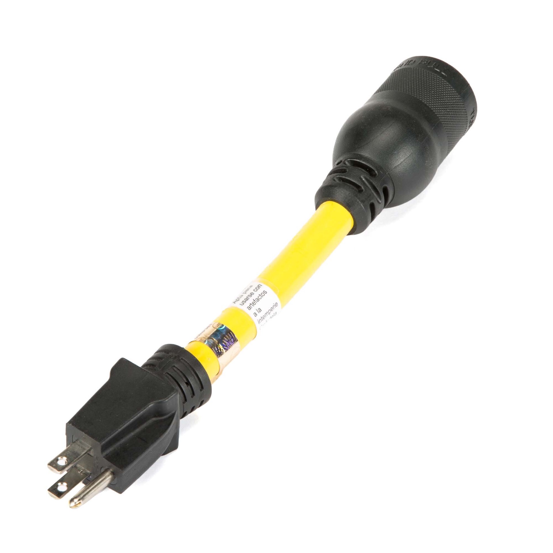 slide 2 of 2, Utilitech Outdoor 1/2-ft 12/3-Prong STW Heavy Duty Locking Extension Cord, 1 ct