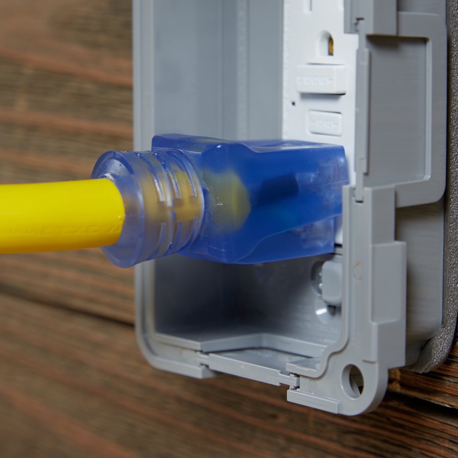 slide 2 of 6, Utilitech 2-ft 12 / 3 Heavy Duty 3 Prong Yellow Outdoor Extension Power Cord, 1 ct