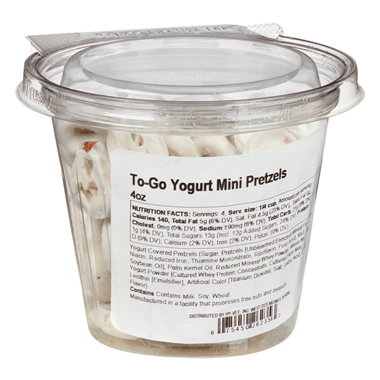 slide 1 of 1, Hy-Vee Yogurt Pretzels, 4 oz