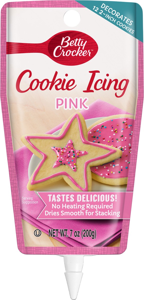 slide 1 of 1, Betty Crocker Pink Cookie Icing 7 oz, 7 oz