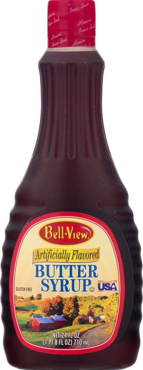 slide 5 of 13, Bell-View Butter Syrup 24 oz, 24 oz