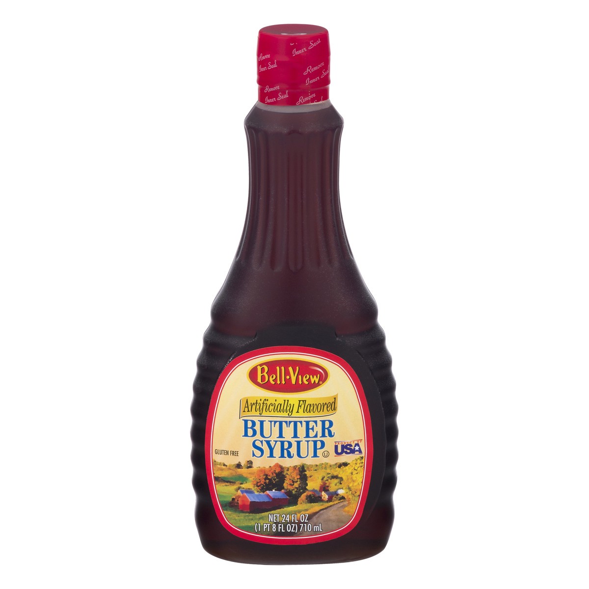 slide 9 of 13, Bell-View Butter Syrup 24 oz, 24 oz
