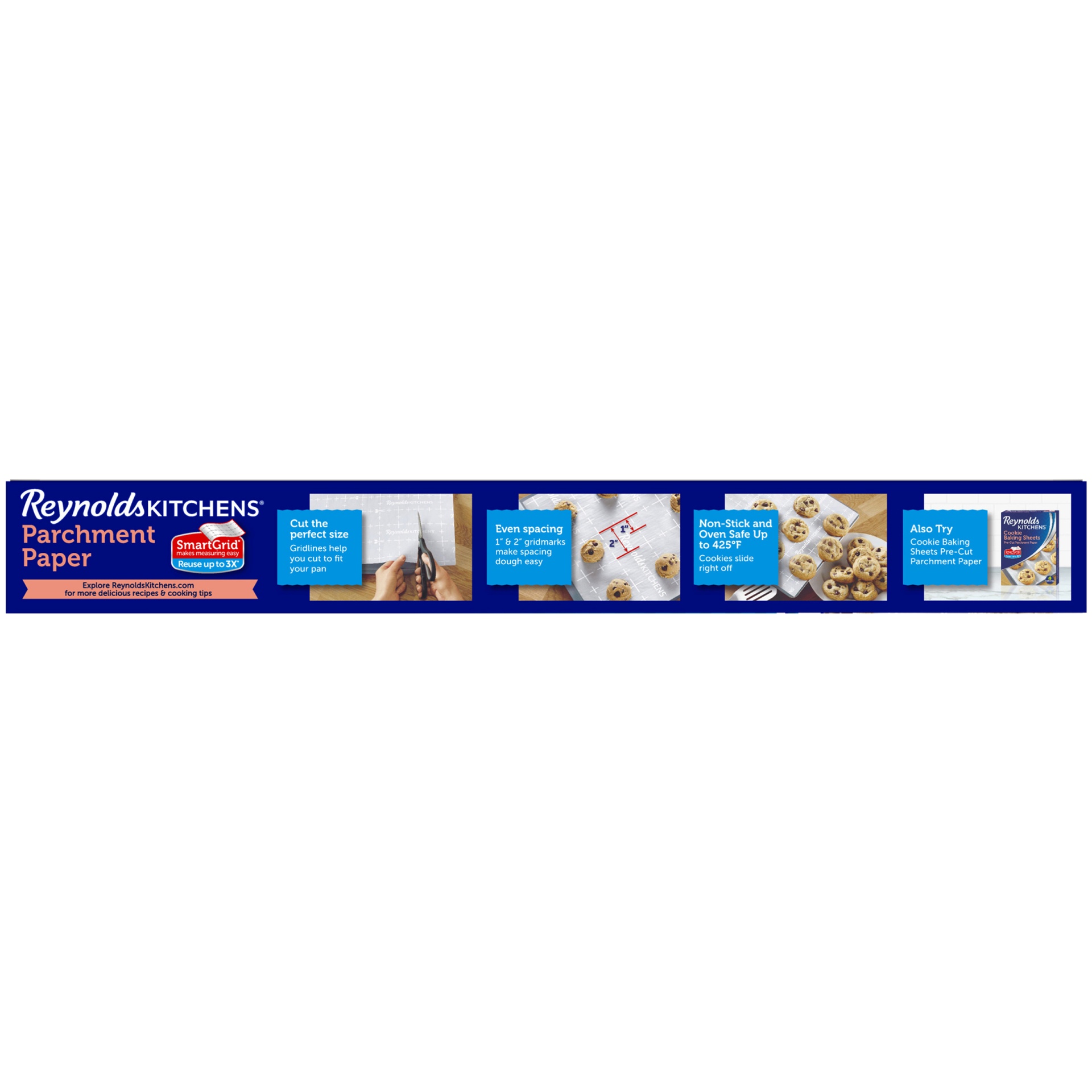 Reynolds Reynolds Kitchens SmartGrid 30 Square Feet Parchment Paper 1 ea