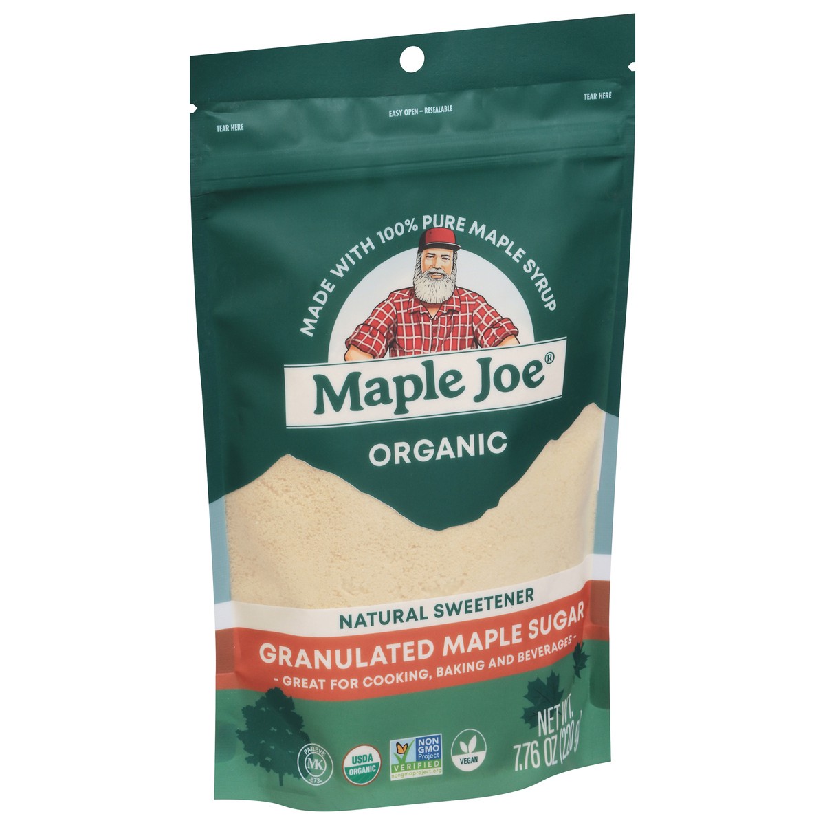 slide 7 of 13, Maple Joe Organic Granulated Maple Sugar 7.76 oz, 