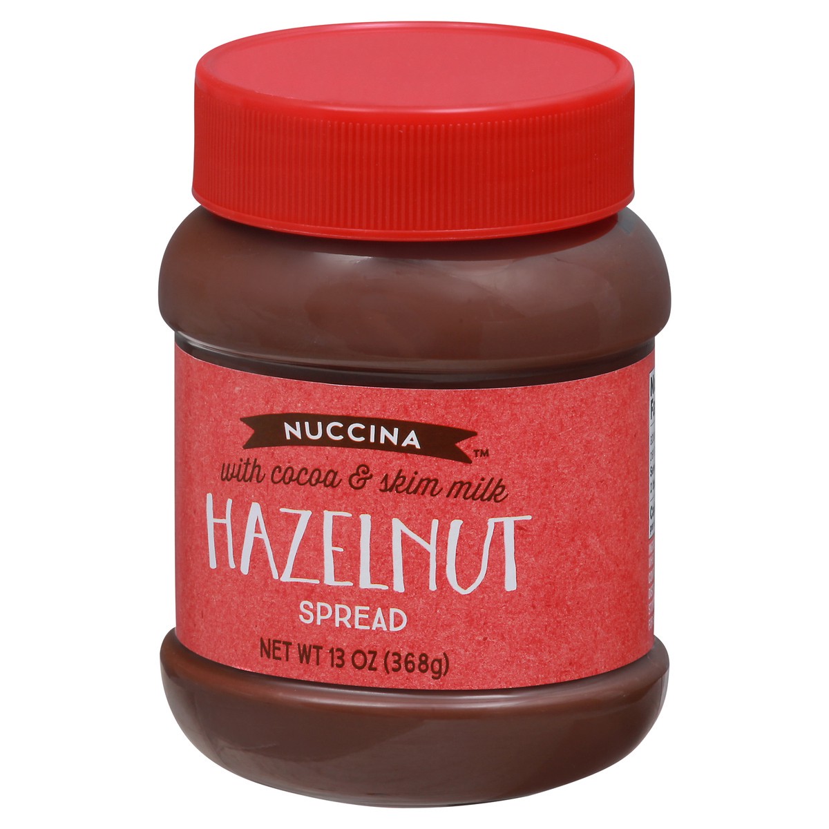 slide 6 of 14, Nuccina Hazelnut Spread With Cocoa & Skim Milk 13 oz, 13 oz