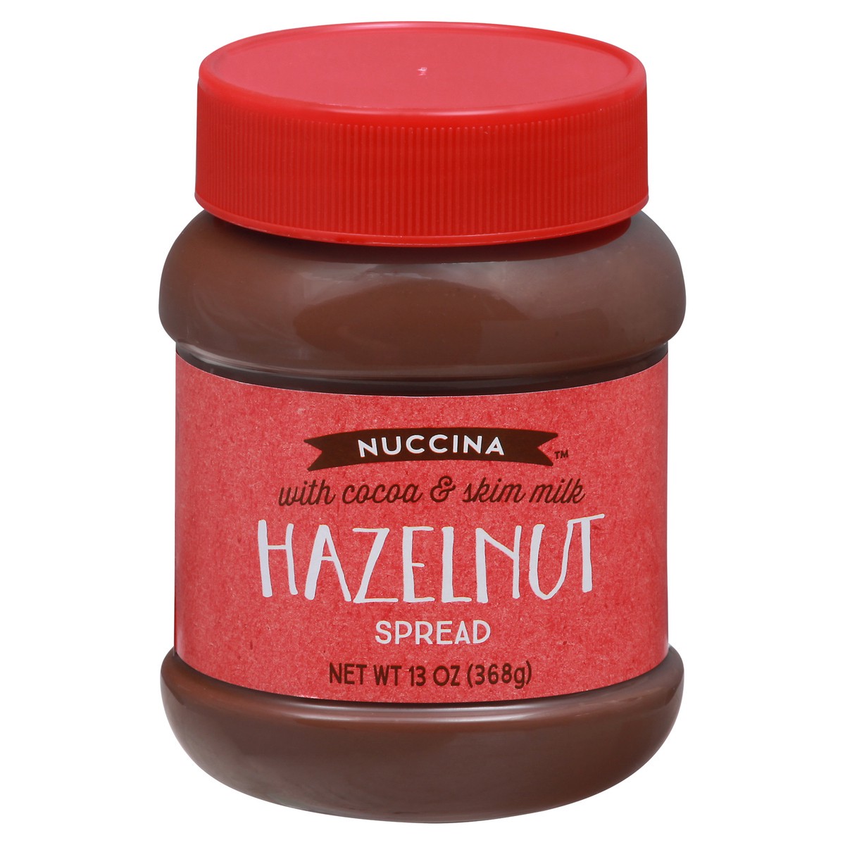 slide 2 of 14, Nuccina Hazelnut Spread With Cocoa & Skim Milk 13 oz, 13 oz