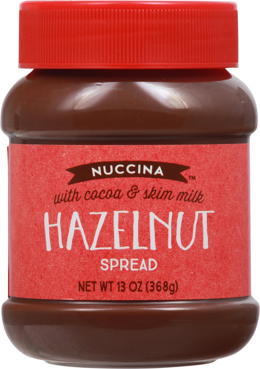 slide 4 of 14, Nuccina Hazelnut Spread With Cocoa & Skim Milk 13 oz, 13 oz