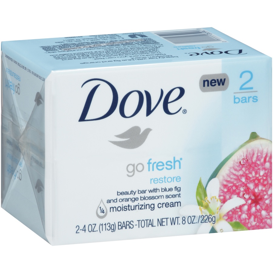 slide 2 of 3, Dove Go Fresh Beauty Bar Restore, 8.5 oz