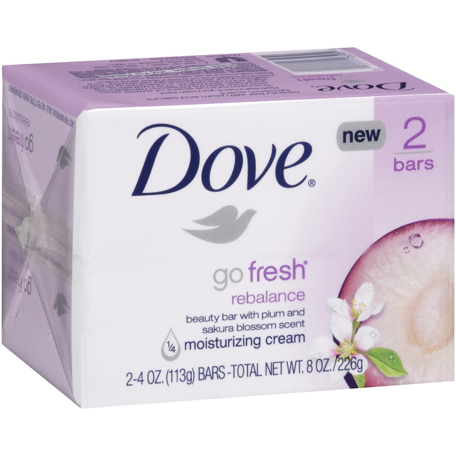 slide 3 of 3, Dove Rebalance 2 Bar, 1 ct