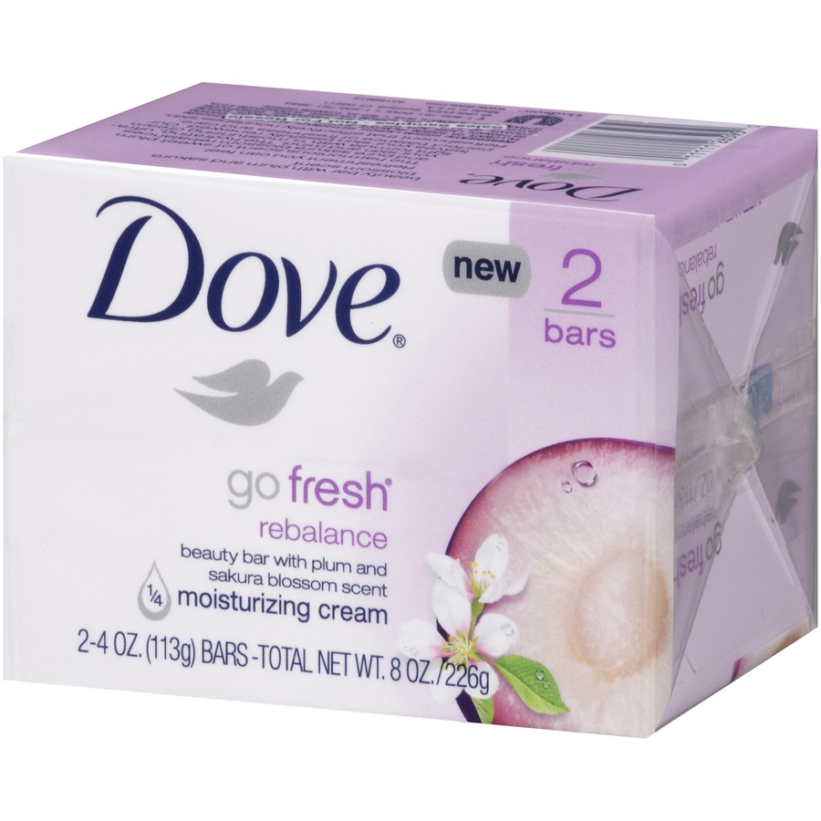 slide 2 of 3, Dove Rebalance 2 Bar, 1 ct