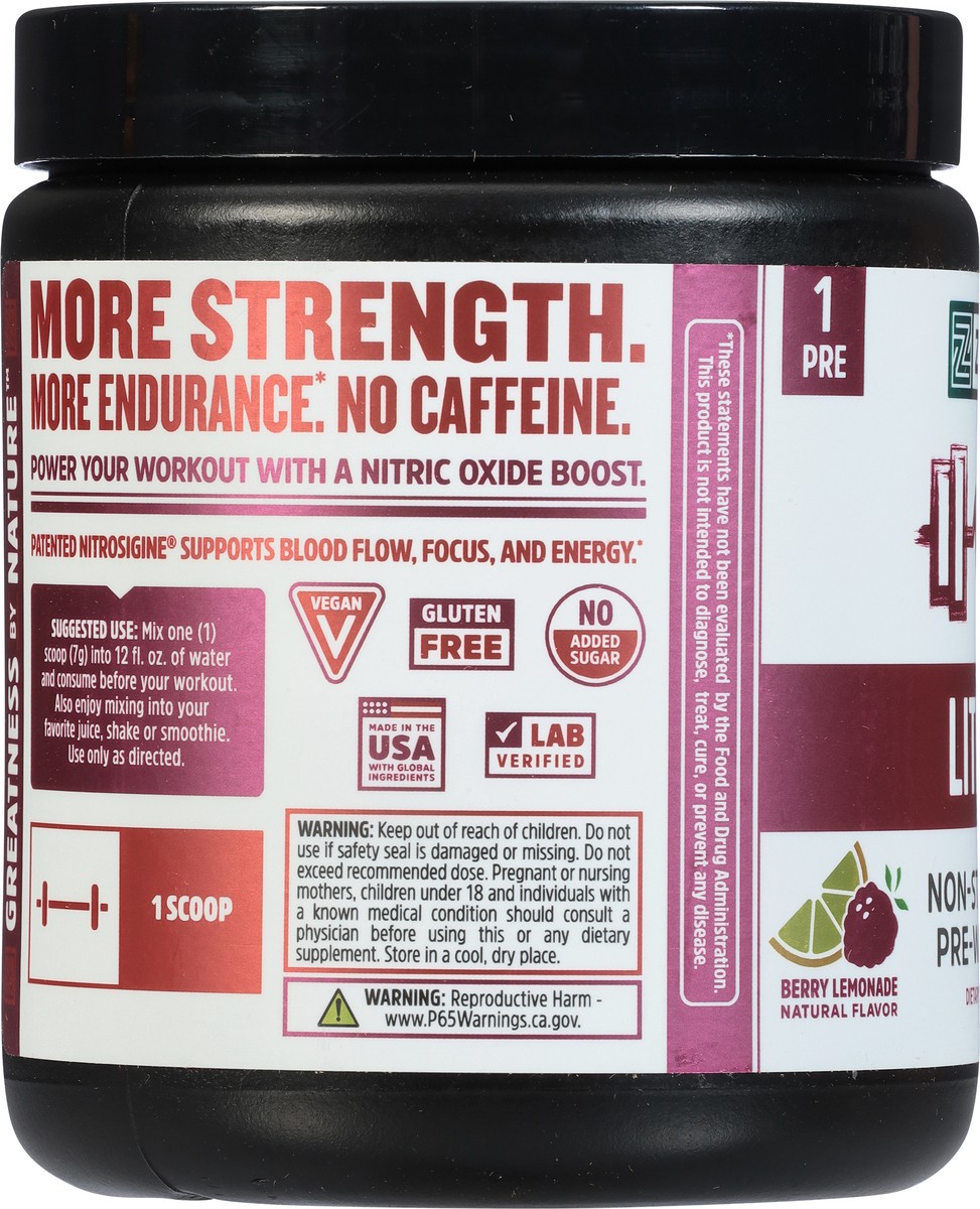 slide 3 of 9, Zhou Lite Up Pre Workout, 7.5 oz