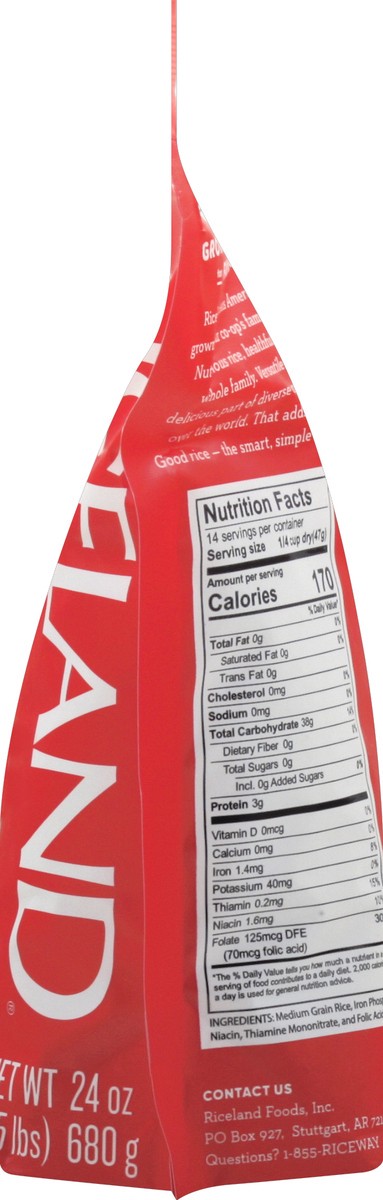 slide 3 of 8, Riceland Rice - 24 oz, 24 oz