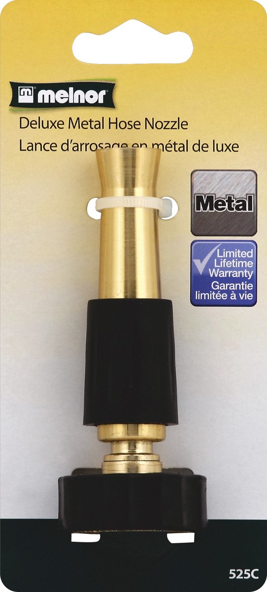 slide 2 of 2, Melnor Hose Nozzle, Deluxe, Metal, 4 in