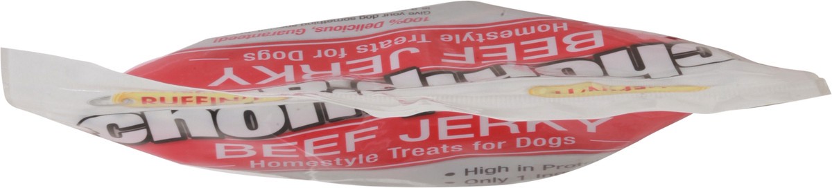 slide 4 of 9, Ruffin' It Chomp'ems Beef Jerry Homestyle Treats For Dogs 7 oz Pouch, 7 oz