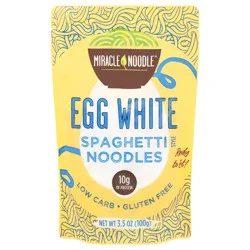Miracle Noodle Kitchen Kitchen Egg White Spaghetti Style Noodles 3.5 oz