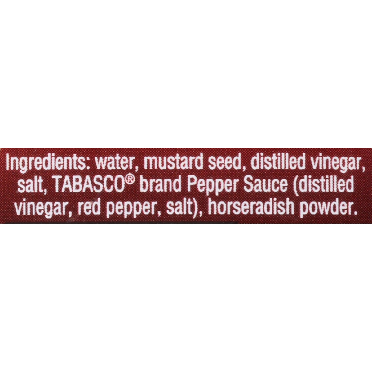 slide 2 of 6, Tabasco Mustard, Coarse Ground, Hot, 9 oz