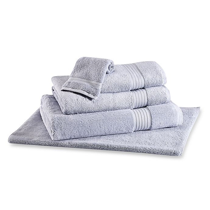 slide 1 of 1, Frette At Home Milano Bath Mat - Dusty Blue, 1 ct