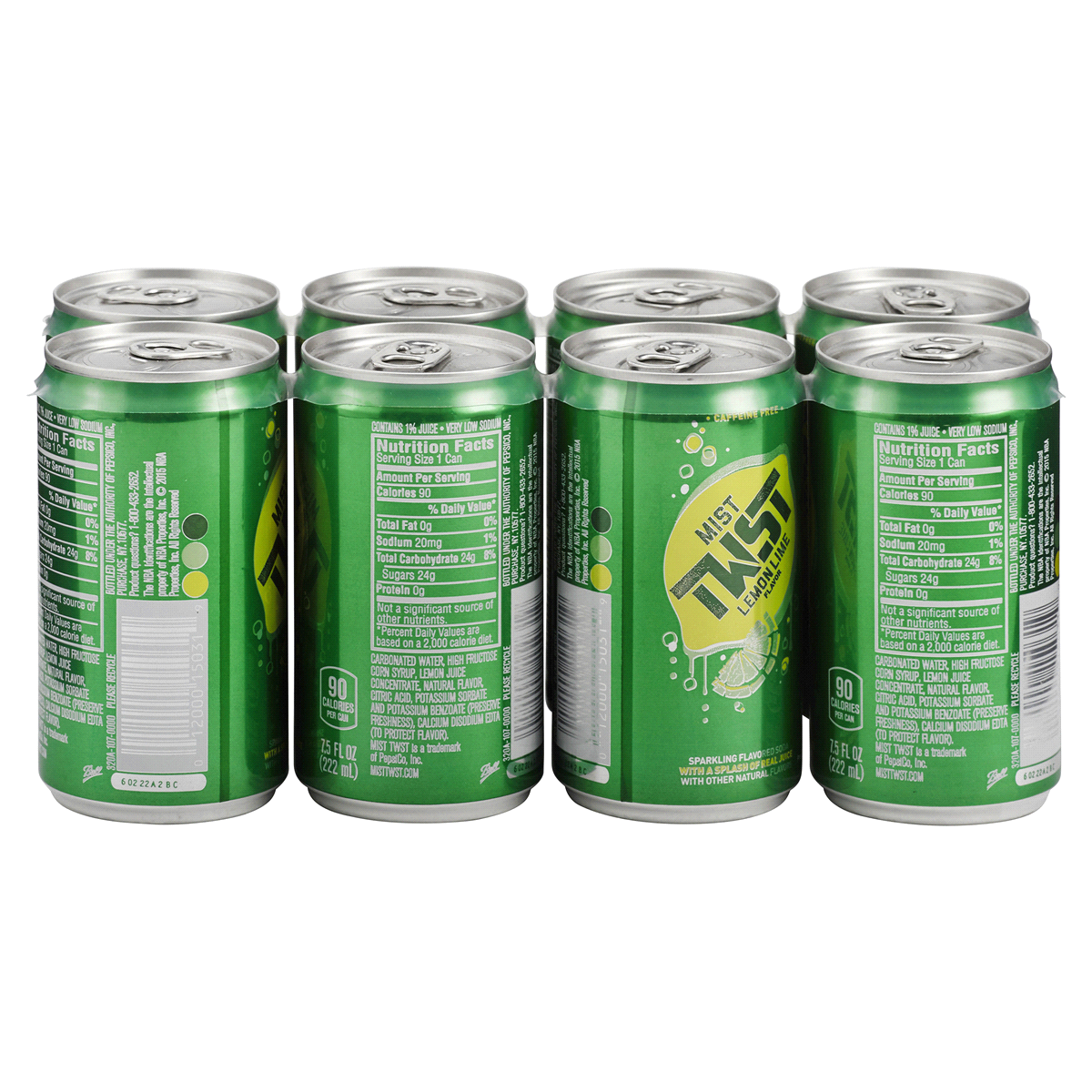 slide 2 of 2, Sierra Mist Natural Lemon Lime Soda Mini Cans - 8 ct; 7.5 fl oz, 8 ct; 7.5 fl oz