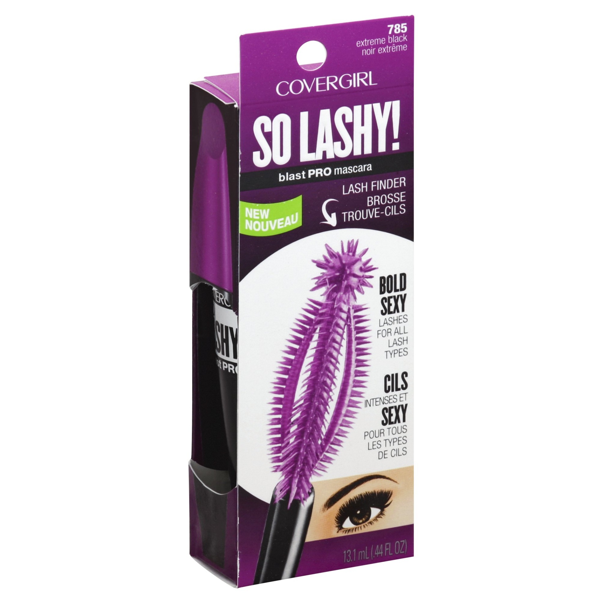 slide 1 of 10, Covergirl So Lashy Mascara - 785 Extreme Black, 44 fl oz