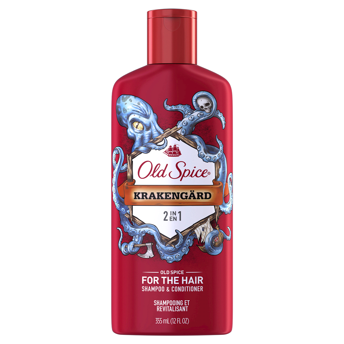 slide 2 of 3, Old Spice Shampoo & Conditioner 12 oz, 12 oz