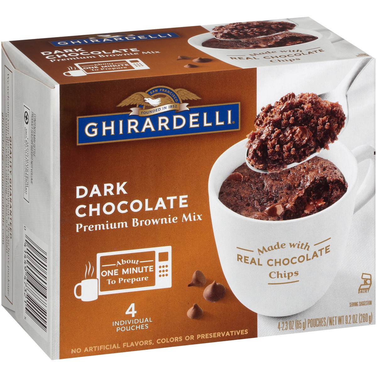 slide 6 of 6, GHIRARDELLI Brownie Mix, 4 ct; 9.2 oz