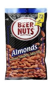 slide 1 of 1, BEER NUTS Almonds, 4 oz