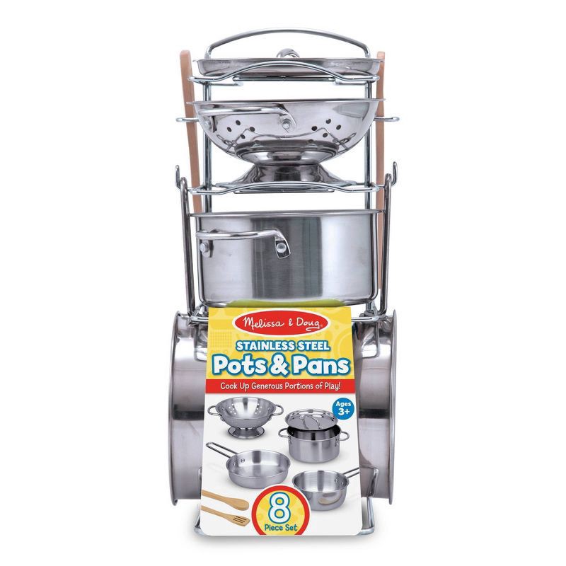 slide 5 of 9, Melissa & Doug Let's Play House! Pots & Pans Set, 1 ct