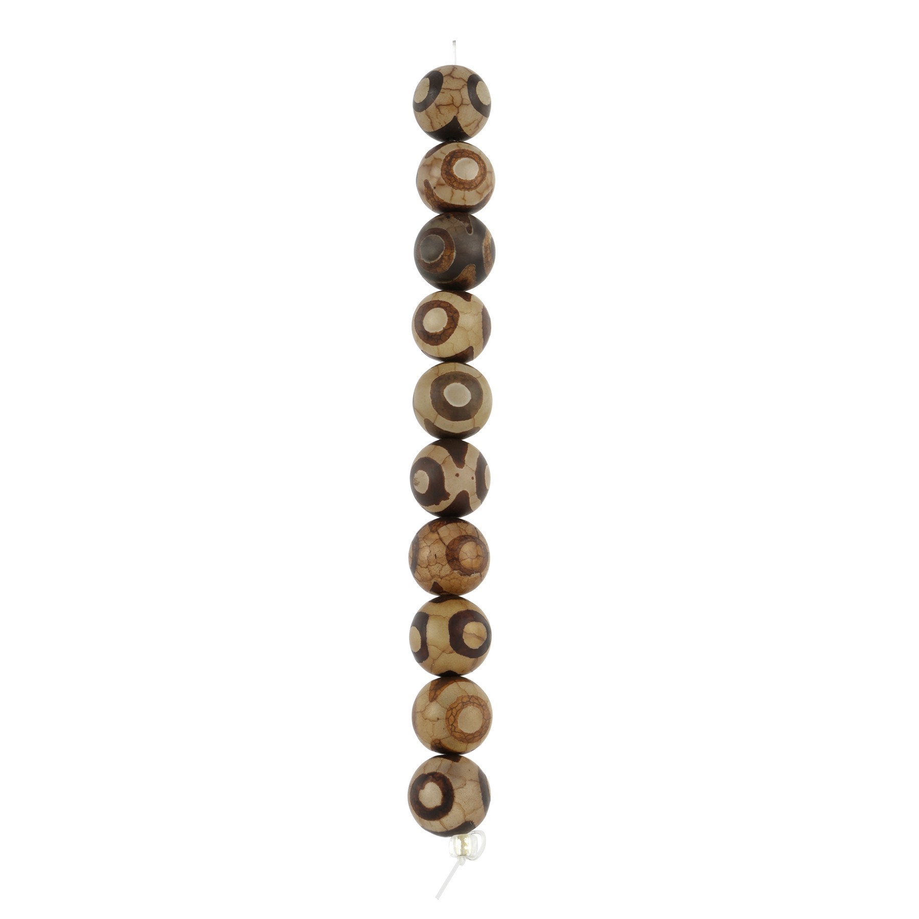 slide 2 of 3, Brown Agate Round Beads, 11mm By Bead Landing, 11mm