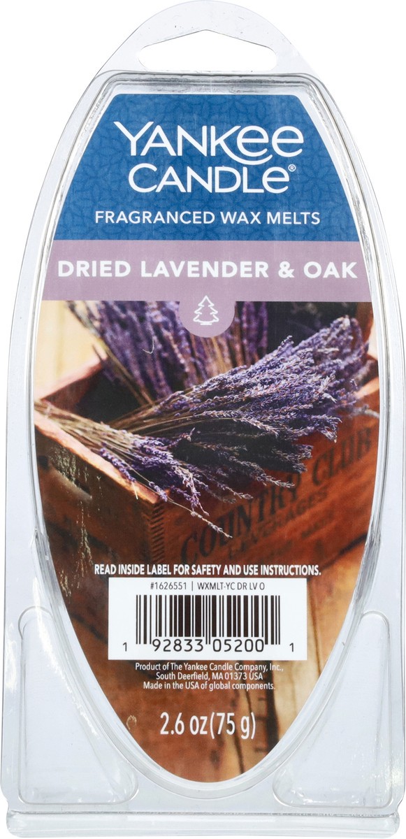 slide 6 of 9, Yankee Candle Fragranced Dried Lavender & Oak Wax Melts 2.6 oz, 2.6 oz