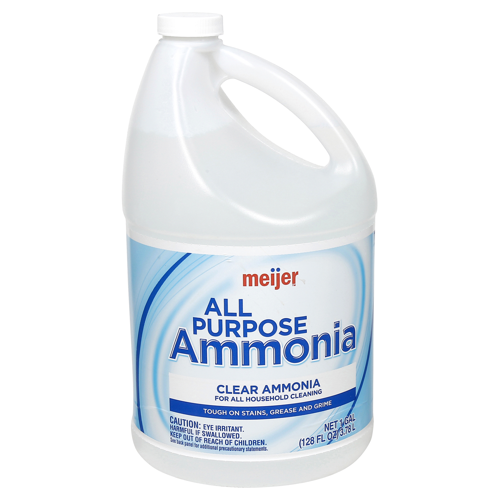 slide 1 of 3, Meijer All Purpose Ammonia, Clear, 128 oz