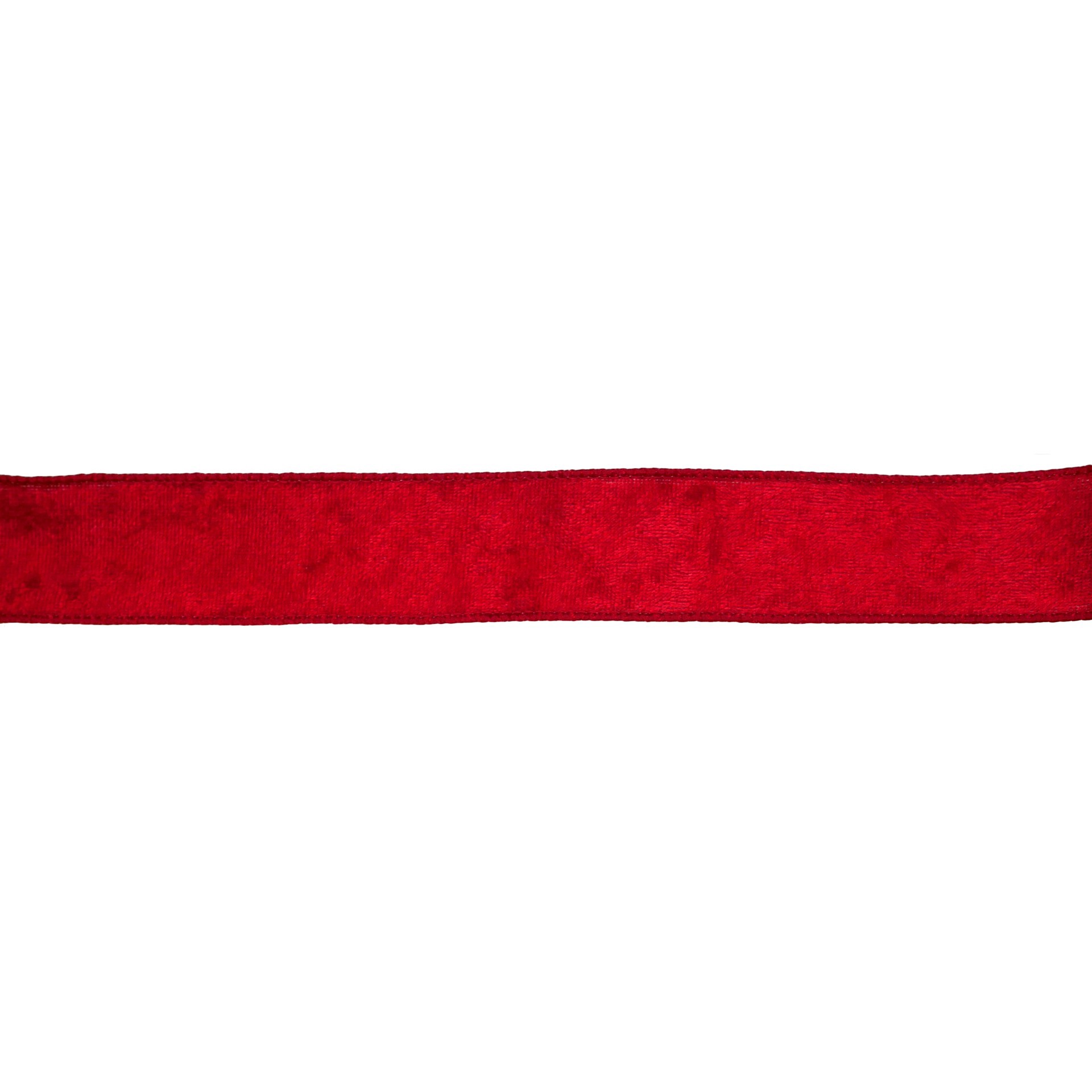slide 2 of 3, 1.5" X 25ft. Red Velvet Wired Ribbon By Celebrate It, 1.5 in x 25 ft
